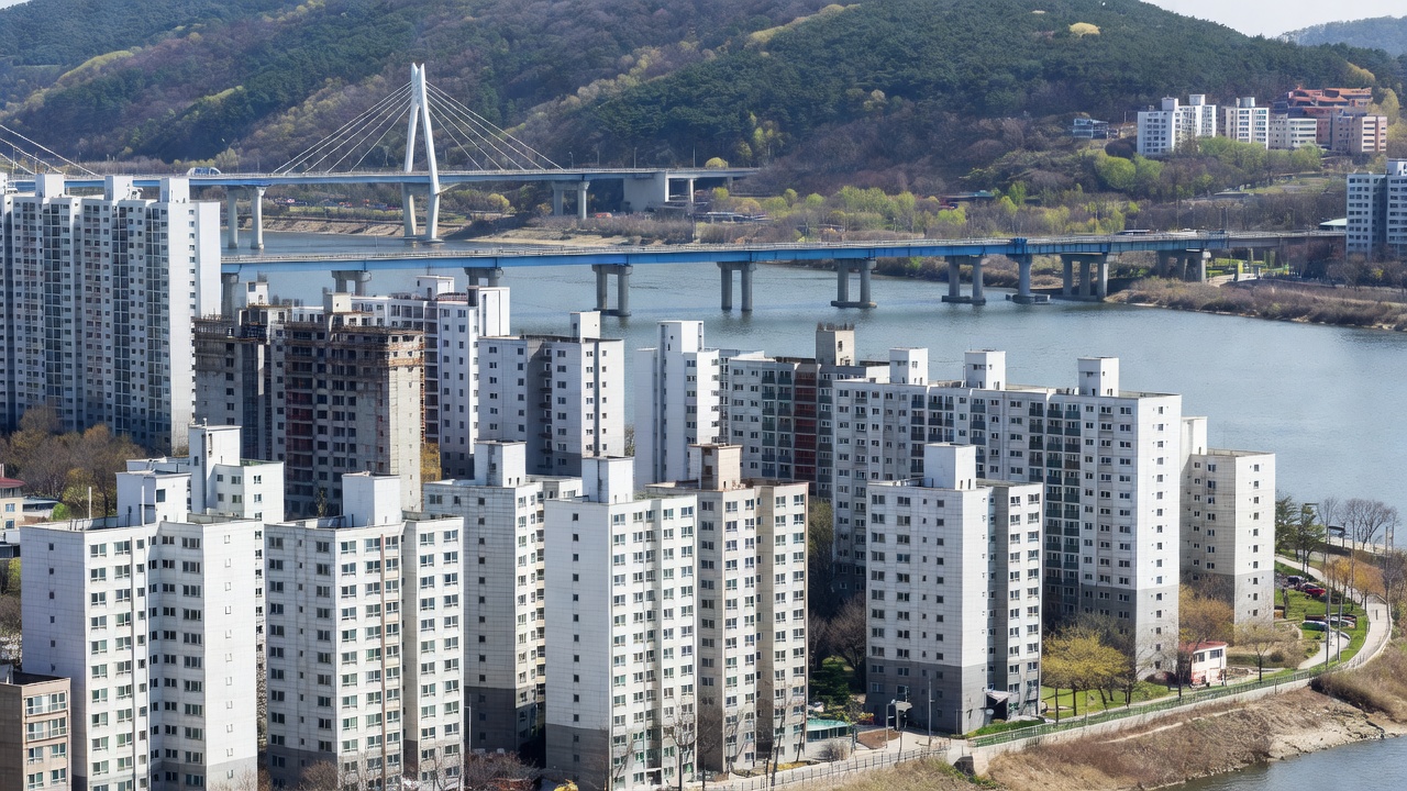 한남3구역 재개발 규제 완화에 따른 주거지역 전경